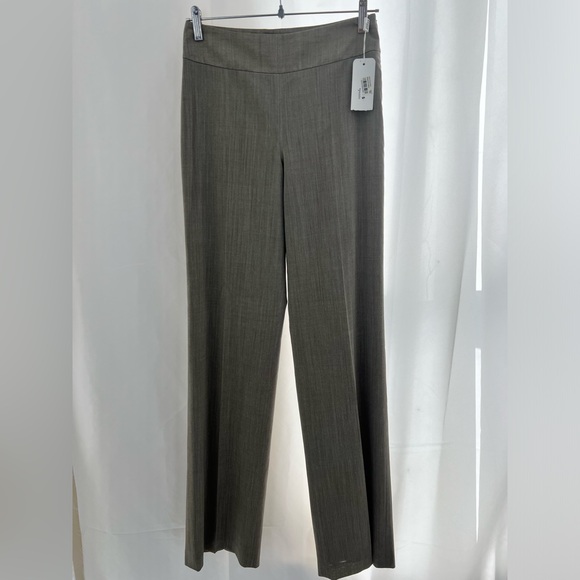 AKRIS PUNTO Karla 100% wool TROUSERS PANTS - Picture 2 of 10